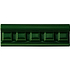 Edwardian Green Dentil Moulding - Hyperion Tiles