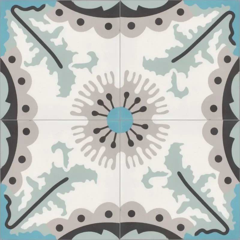 Encaustic Cement Coral - Hyperion Tiles