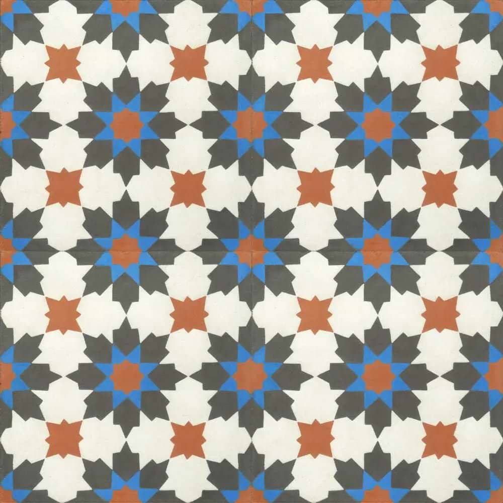 Encaustic Cement Kasbah - Hyperion Tiles