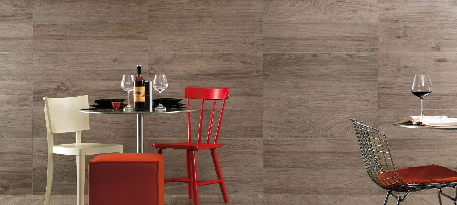 Minoli Tiles – Wood Effect 22.5 x 90 x 0.9cm Etic Rovere Grigio Matt