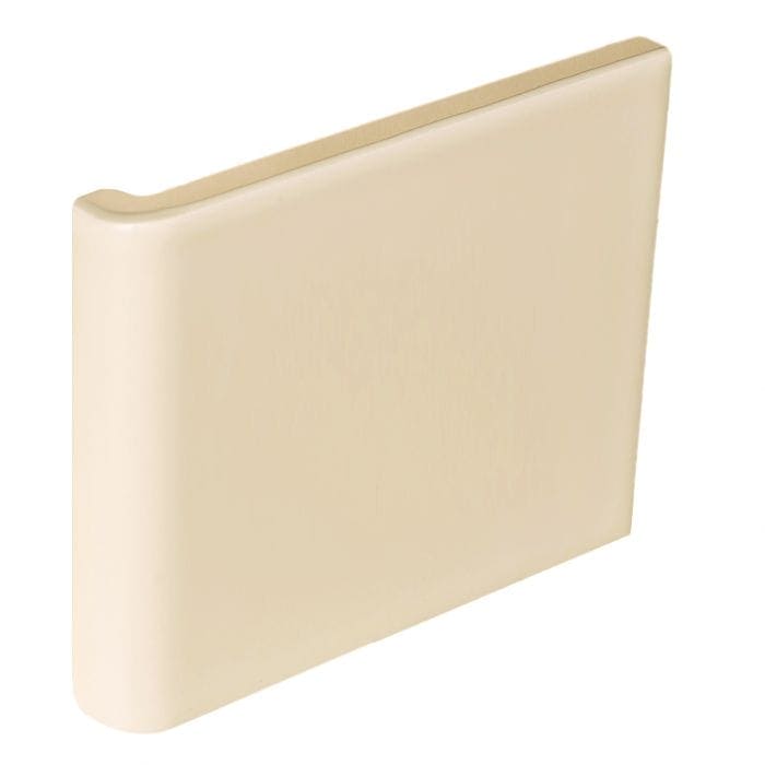 Original Style Tiles - Ceramic 167 x 152mm - Per Piece External Field Tile Wrapping Piece Colonial White