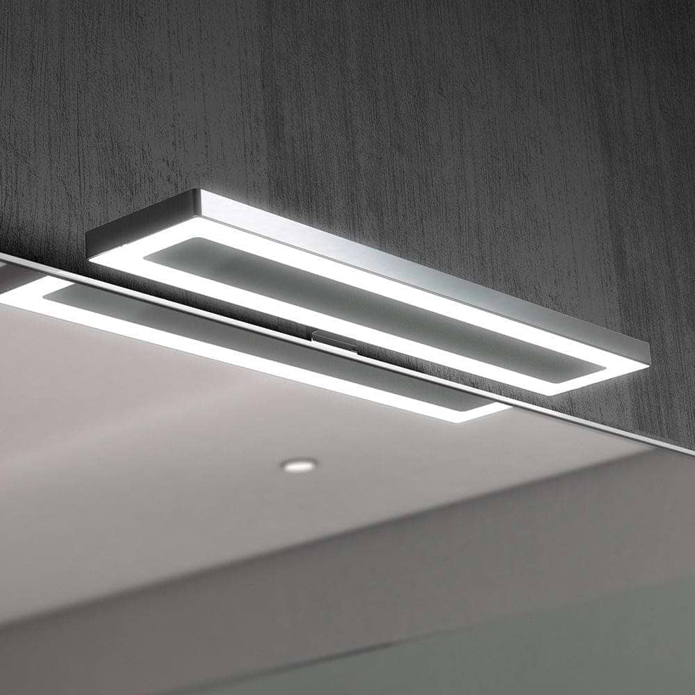 F19 Mirror Light 30cm Chrome - Hyperion Tiles