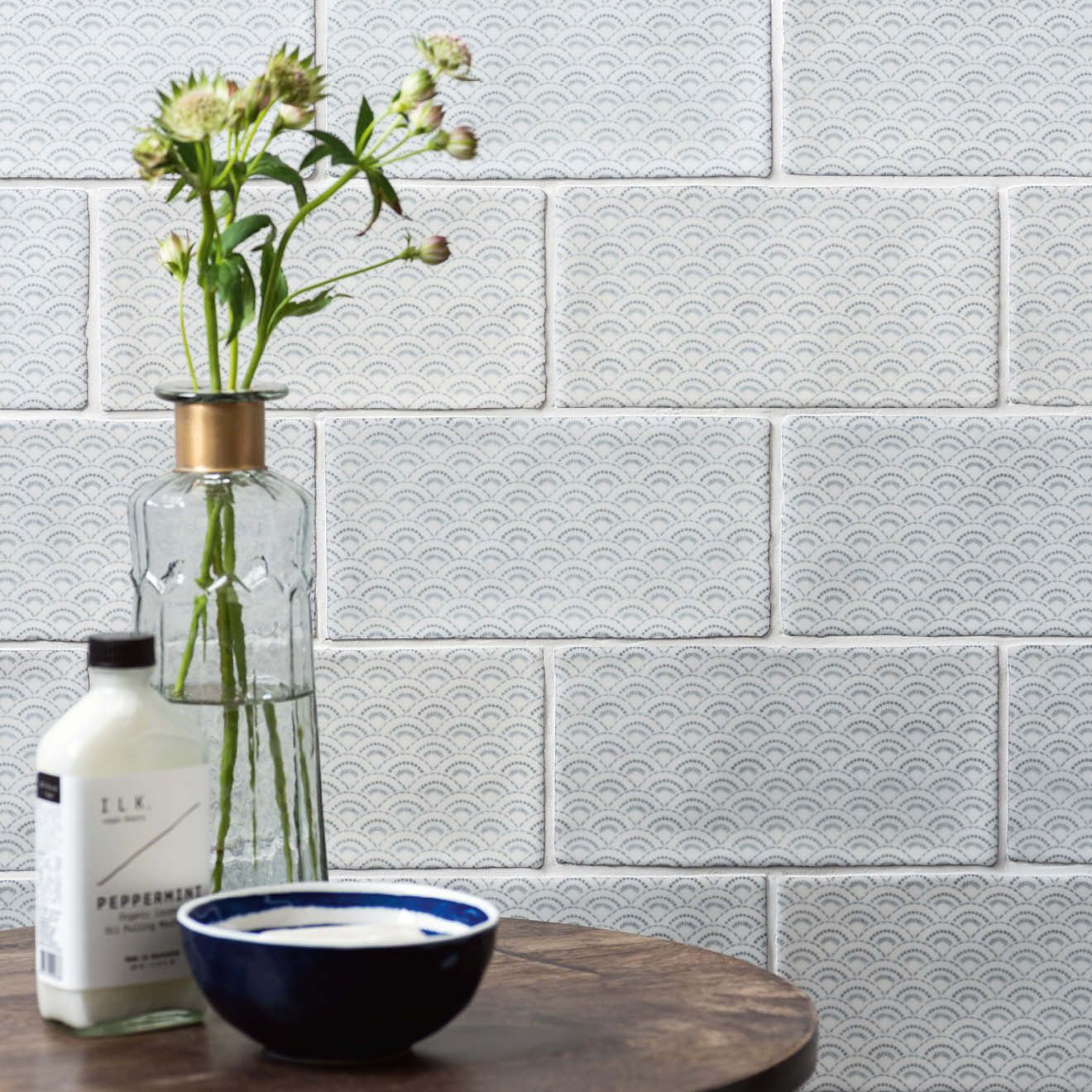 Fabrique Rosaline French Blue - Hyperion Tiles
