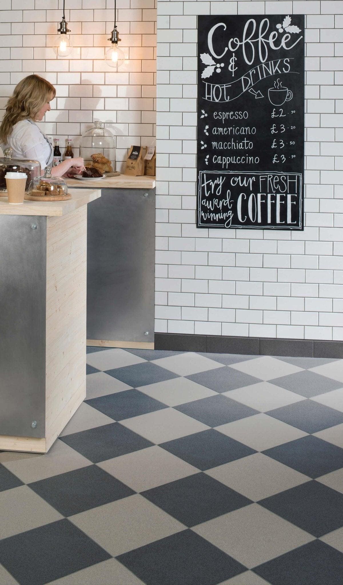 Flat Steel Grey Tiles - Hyperion Tiles