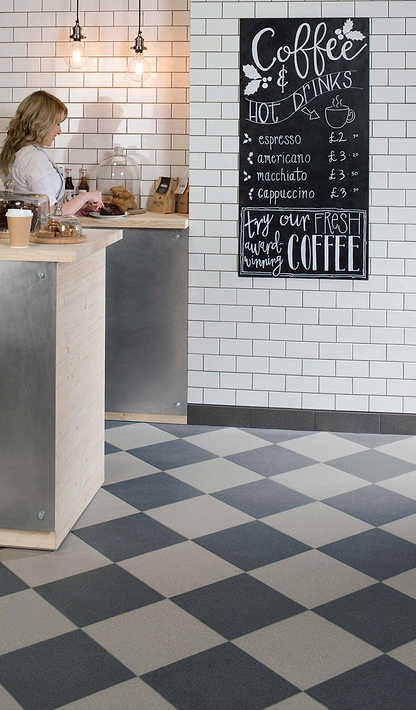Flat Steel Grey Tiles - Hyperion Tiles