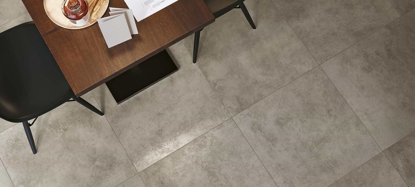 Minoli Wall & Floor Tiles 60 x 60 x 0.8cm Flux Concrete Matt 60 x 60cm