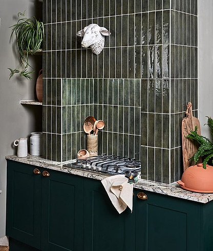 Foundry Porcelain Smeraldo - Hyperion Tiles