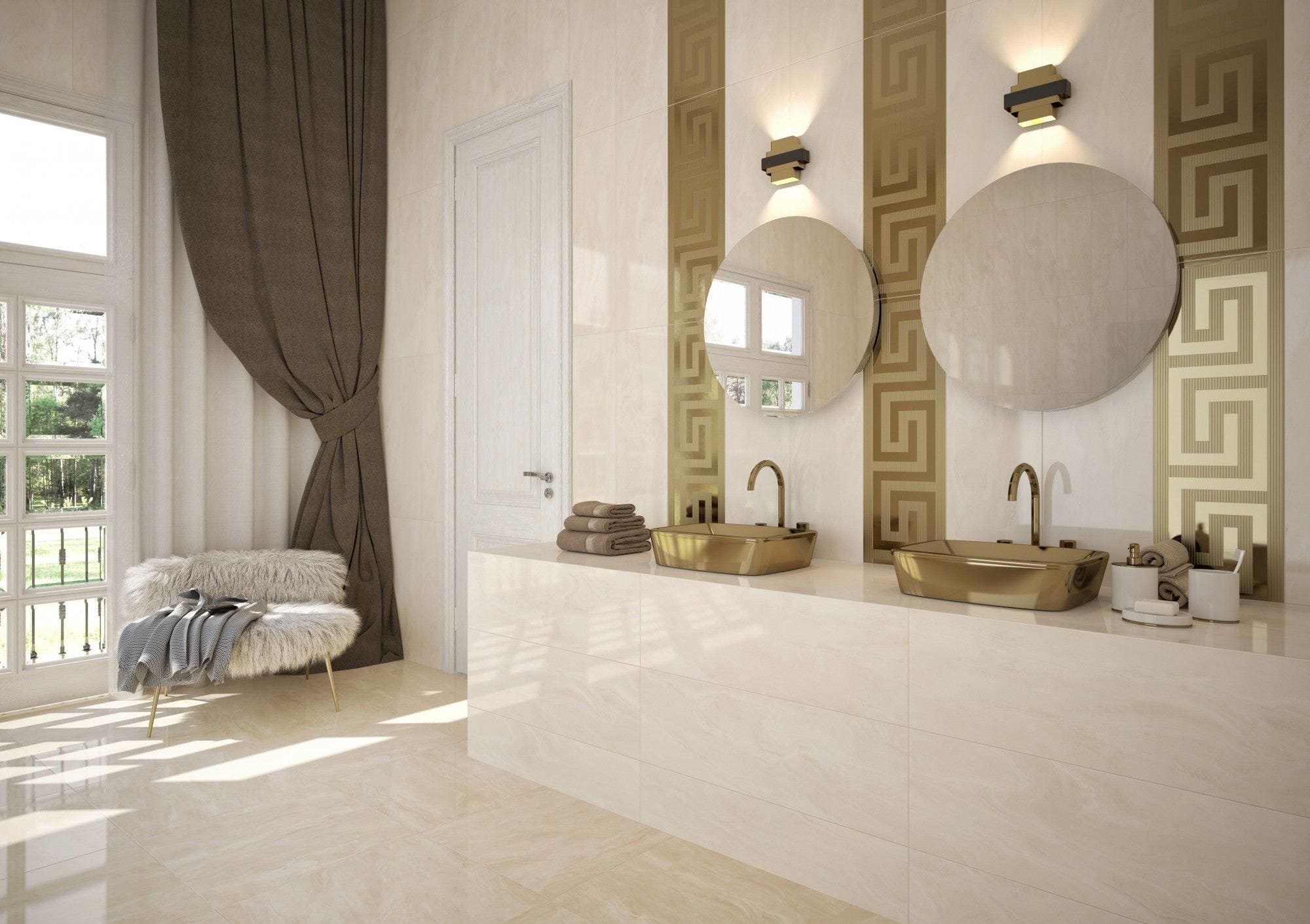 Hyperion Tiles All Products Lavabo Wonder Gold