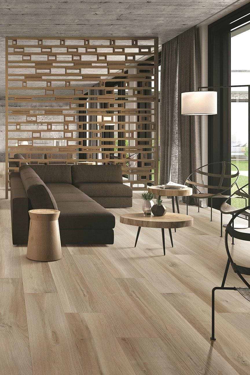 Hyperion Tiles Tiles – Wood Effect 120 x 20 x 1cm Sold by 1m² Kingfisher Natural