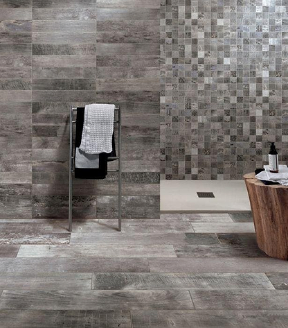 Ignis Distressed Silver - Hyperion Tiles