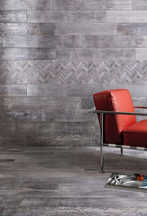 Ignis Distressed Silver - Hyperion Tiles