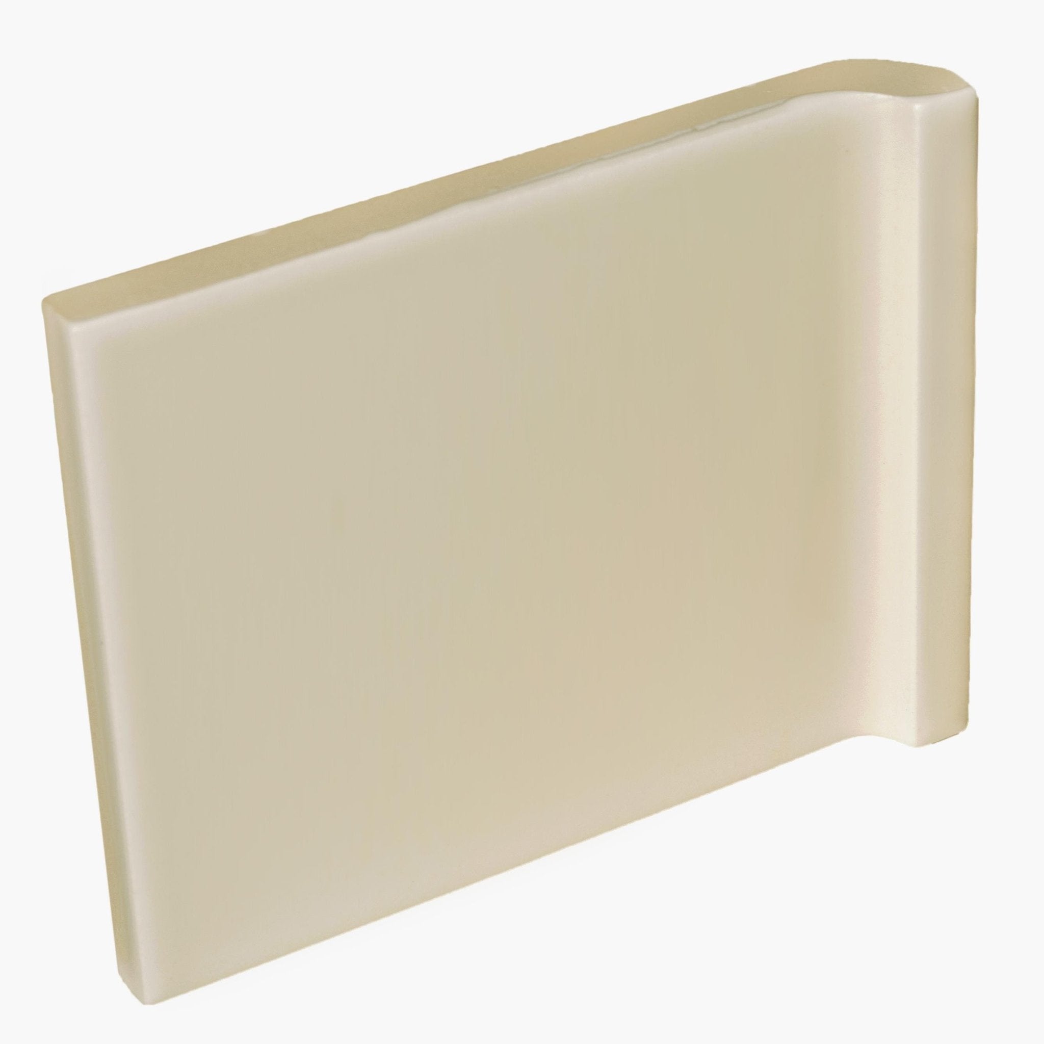Internal Half Tile Wrapping Piece Colonial White - Hyperion Tiles