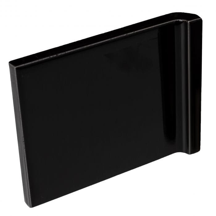 Internal Half Tile Wrapping Piece Jet Black - Hyperion Tiles
