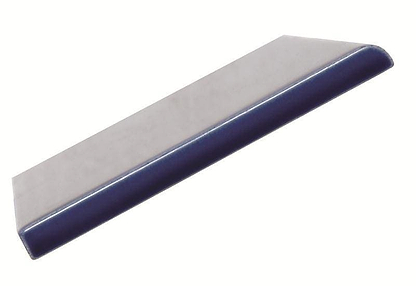Jet Black Rounded Long Edge - Hyperion Tiles