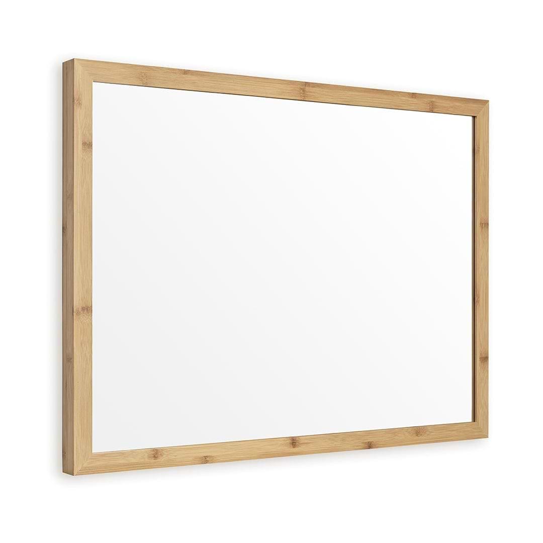 Kenji Mirror Rectangular 60x80cm in Bamboo - Hyperion Tiles