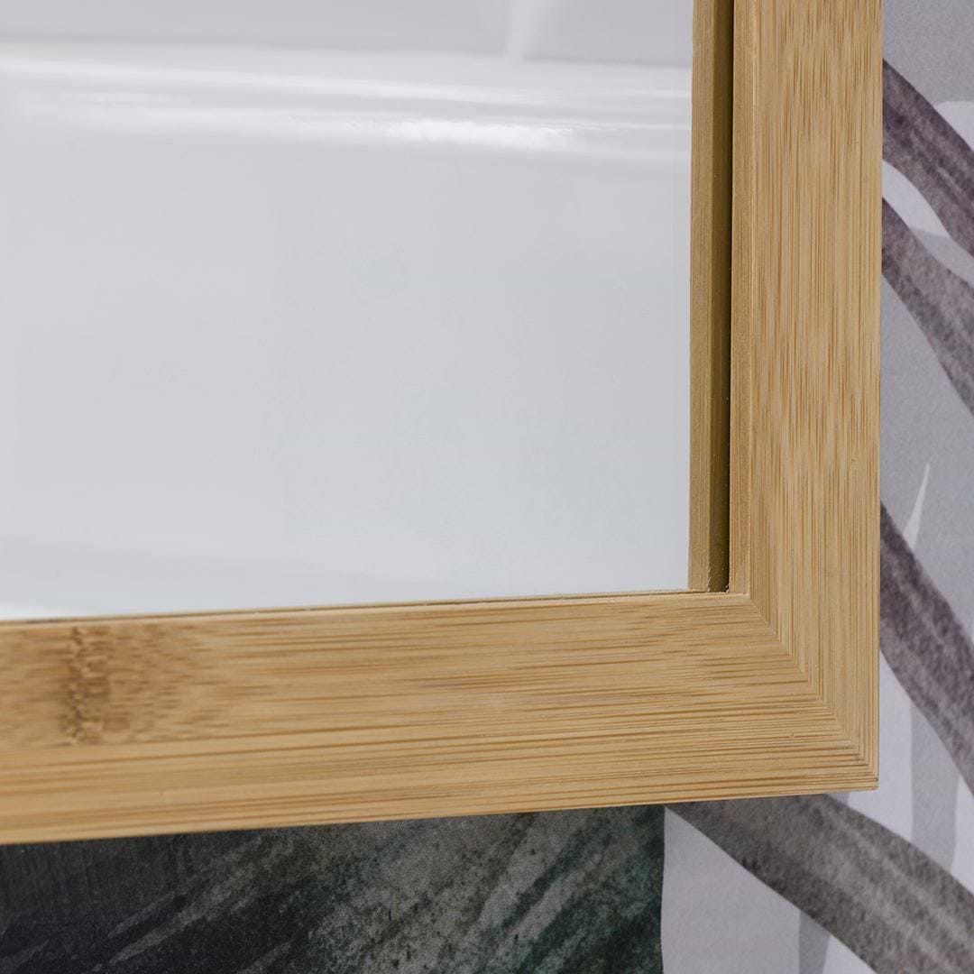 Kenji Mirror Rectangular 60x80cm in Bamboo - Hyperion Tiles