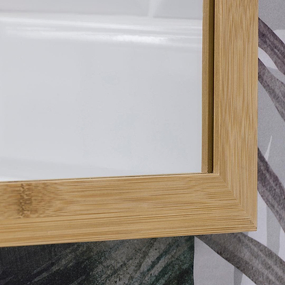 Kenji Mirror Rectangular 60x80cm in Bamboo - Hyperion Tiles