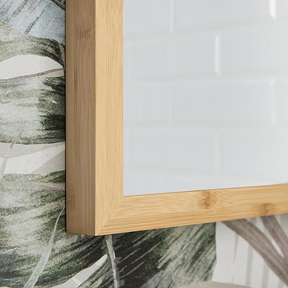 Kenji Mirror Rectangular 60x80cm in Bamboo - Hyperion Tiles