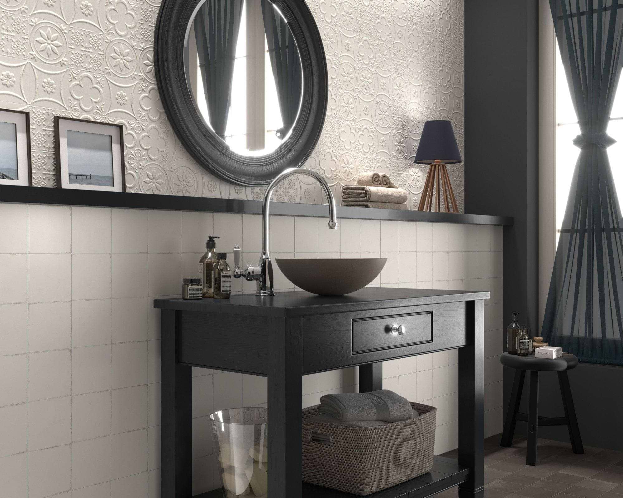 Lavabo Berlin Bone - Hyperion Tiles