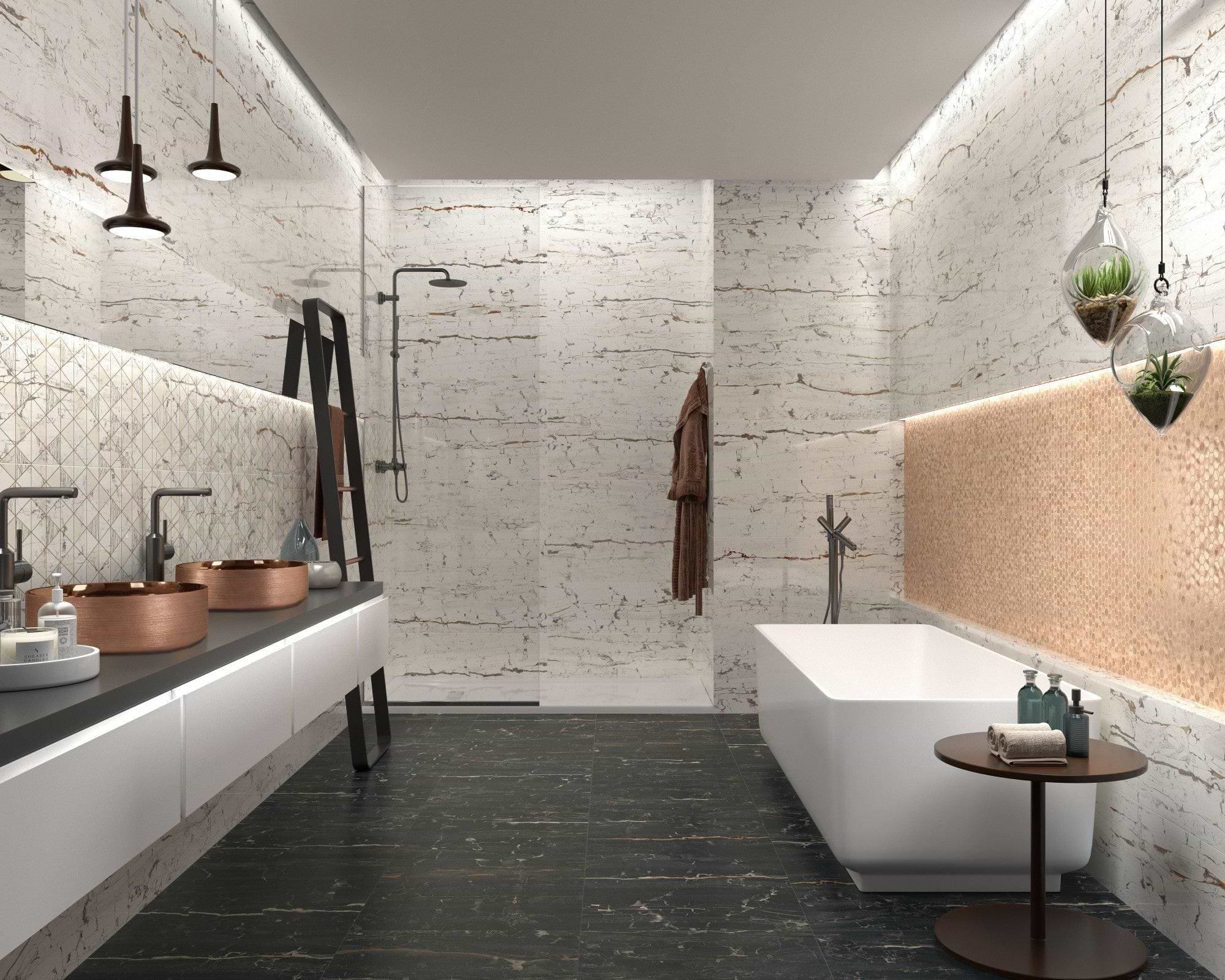 Lavabo Heller Rose Gold - Hyperion Tiles