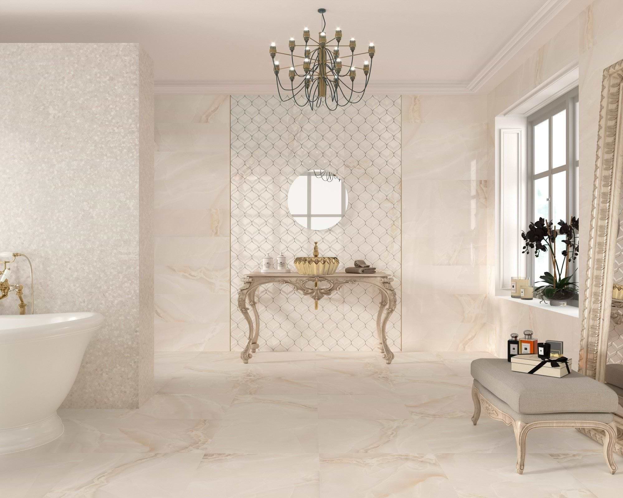 Lavabo Selene Light Gold - Hyperion Tiles