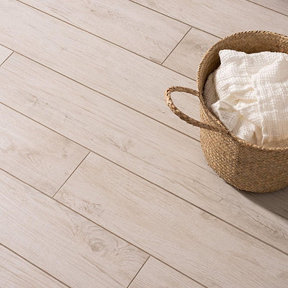 Lignum White Natural Rectified Glazed Porcelain - Hyperion Tiles