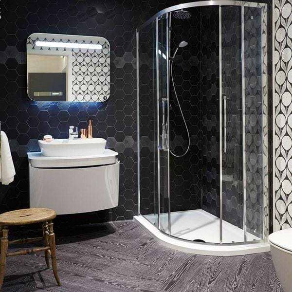 Lumber Black Tiles - Hyperion Tiles