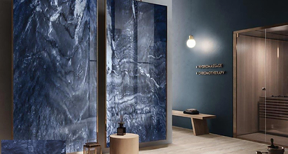 Marble Blue Wave Tiles - Hyperion Tiles