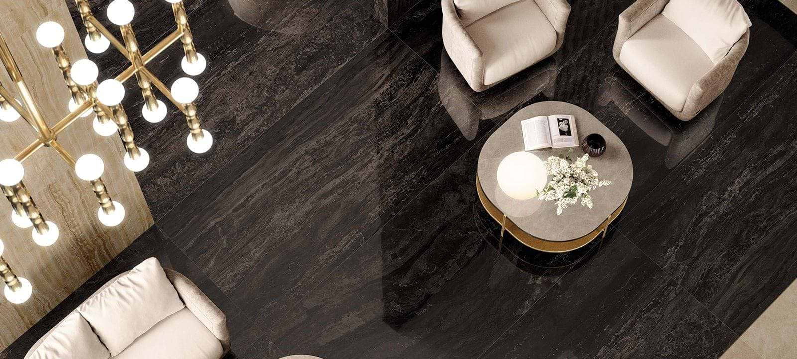 Marvel Absolute Brown Matt 30 x 60cm - Hyperion Tiles