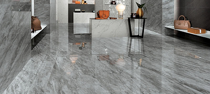 Marvel Bardiglio Grey Lappato 60 x 60cm - Hyperion Tiles