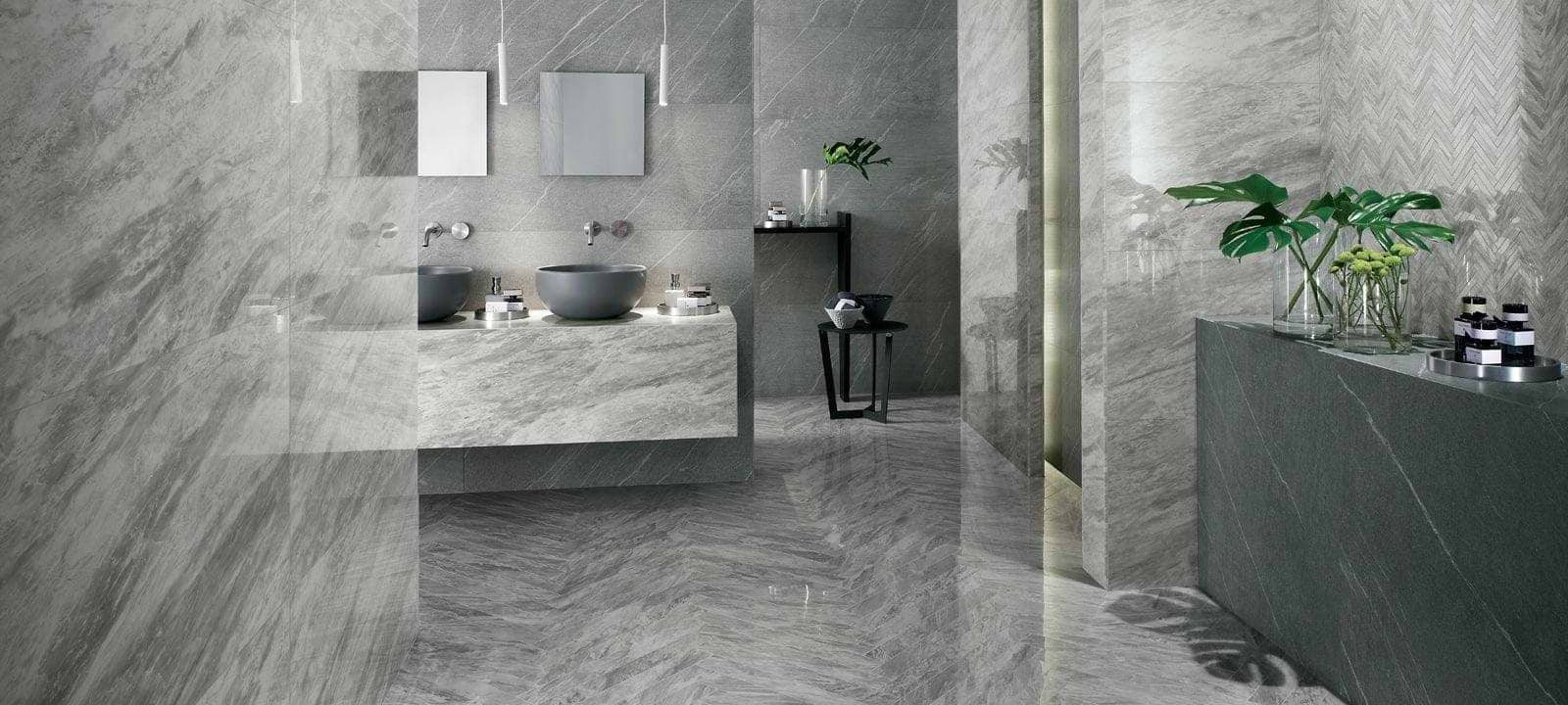 Marvel Bardiglio Grey Matt 60 x 60cm - Hyperion Tiles