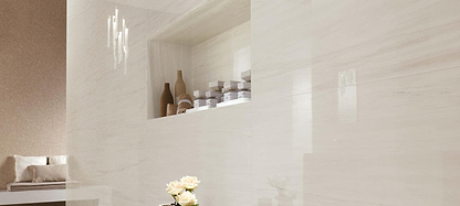 Marvel Bianco Dolomite Lappato 30 x 60cm - Hyperion Tiles