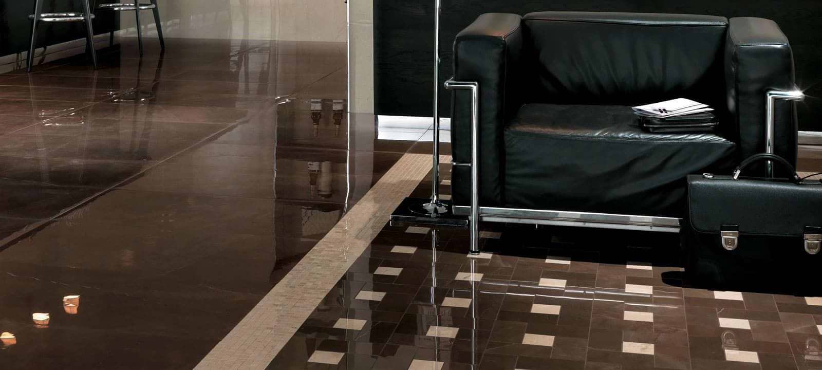 Marvel Bronze Luxury Lappato 60 x 60cm - Hyperion Tiles
