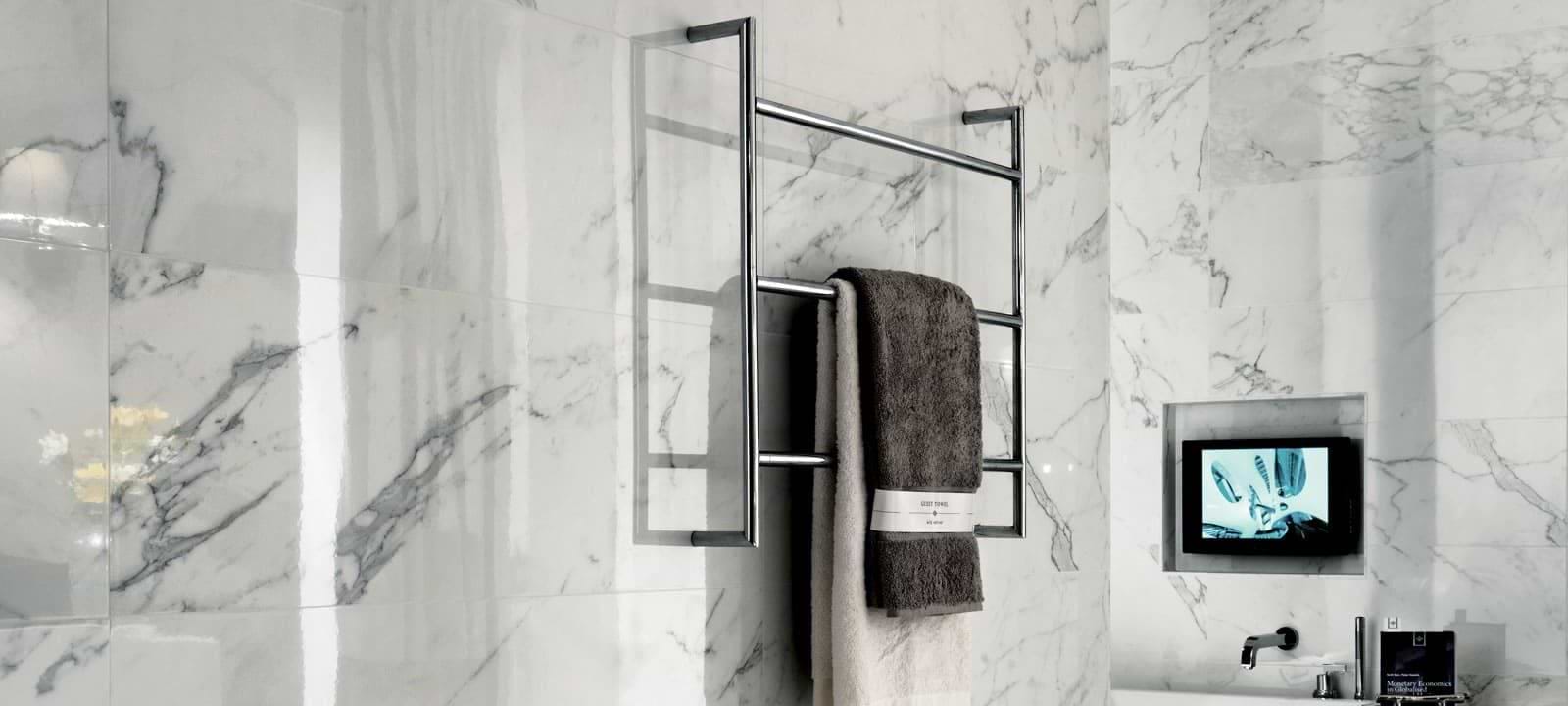 Marvel Calacatta Extra Lappato 30 x 60cm - Hyperion Tiles