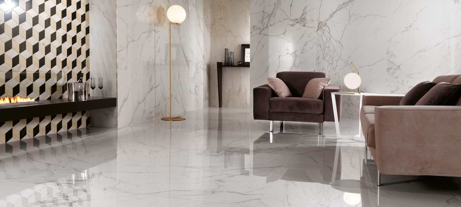 Marvel Calacatta Extra Lappato 60 x 60cm - Hyperion Tiles