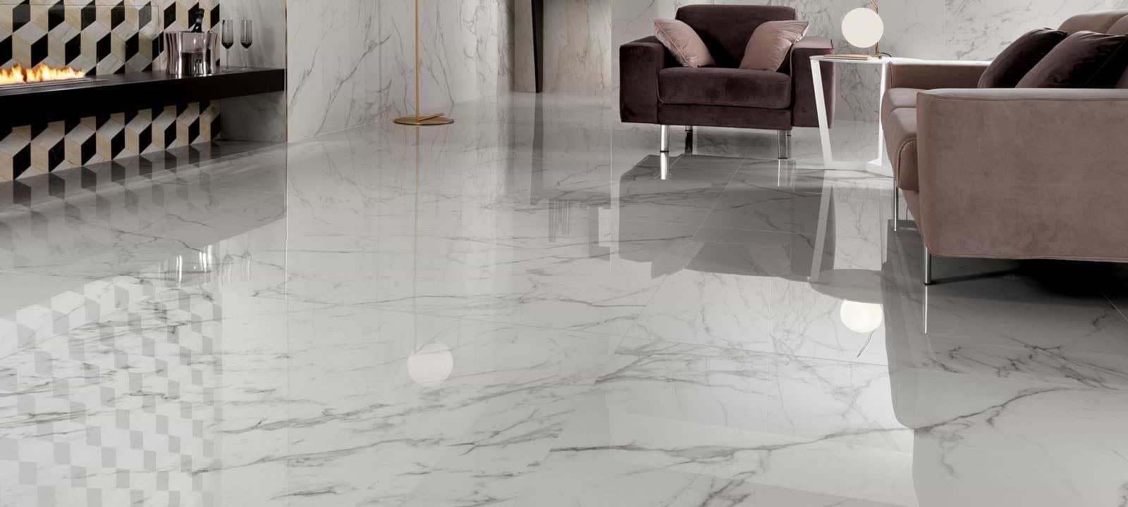 Marvel Calacatta Extra Lappato 60 x 60cm - Hyperion Tiles