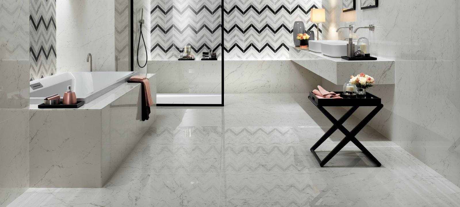 Marvel Carrara Pure Matt 60 x 60cm - Hyperion Tiles