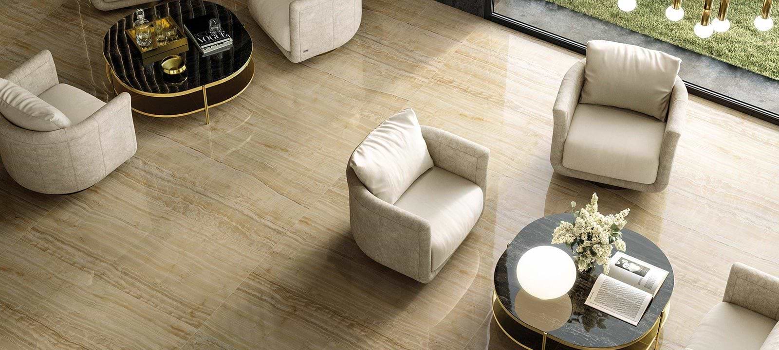 Marvel Gold Onyx - Hyperion Tiles