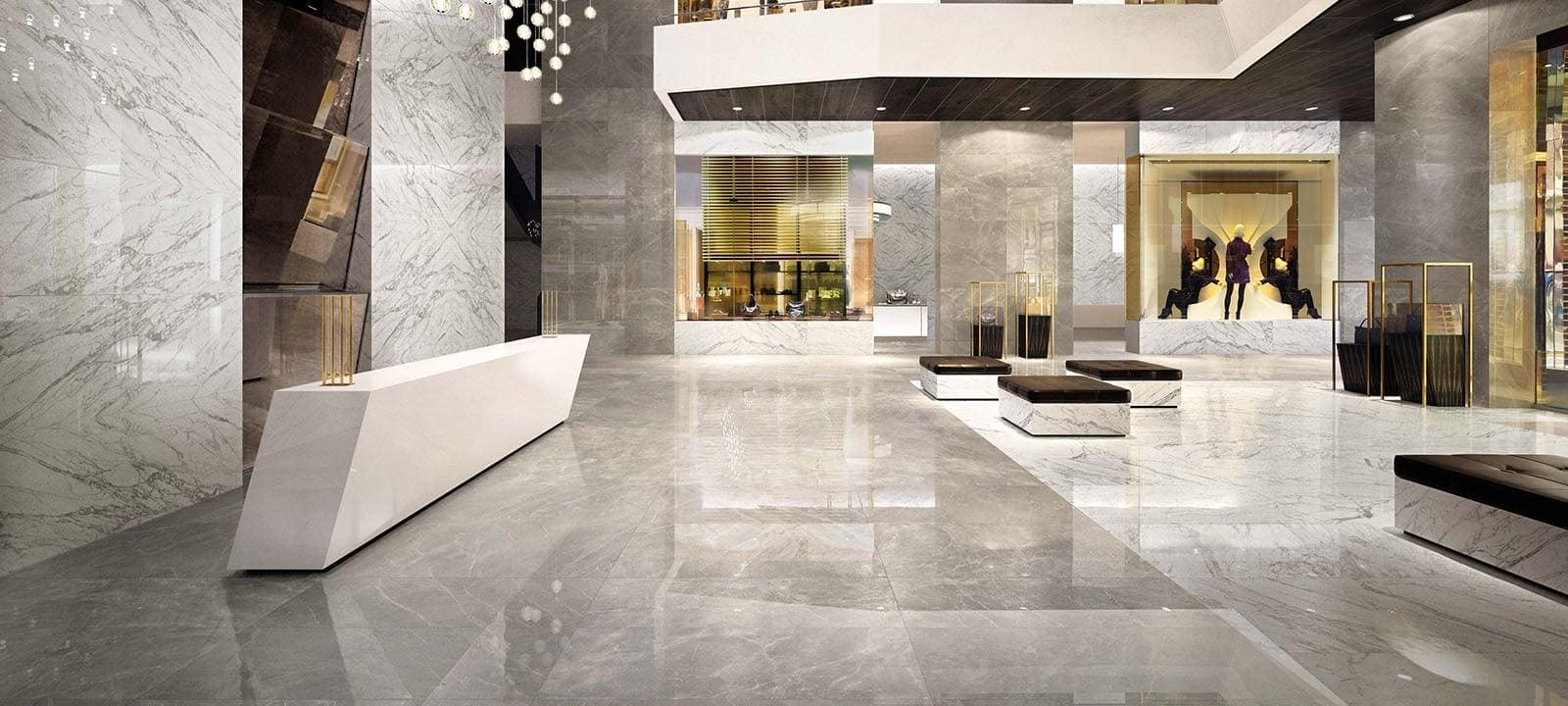 Marvel Grey Fleury - Hyperion Tiles
