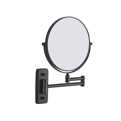 Mason Reversible 5X Magnifying Wall Mirror Black - Hyperion Tiles