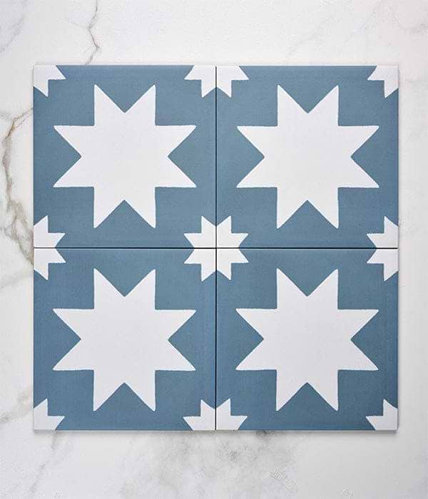 Memphis Porcelain Denim - Hyperion Tiles