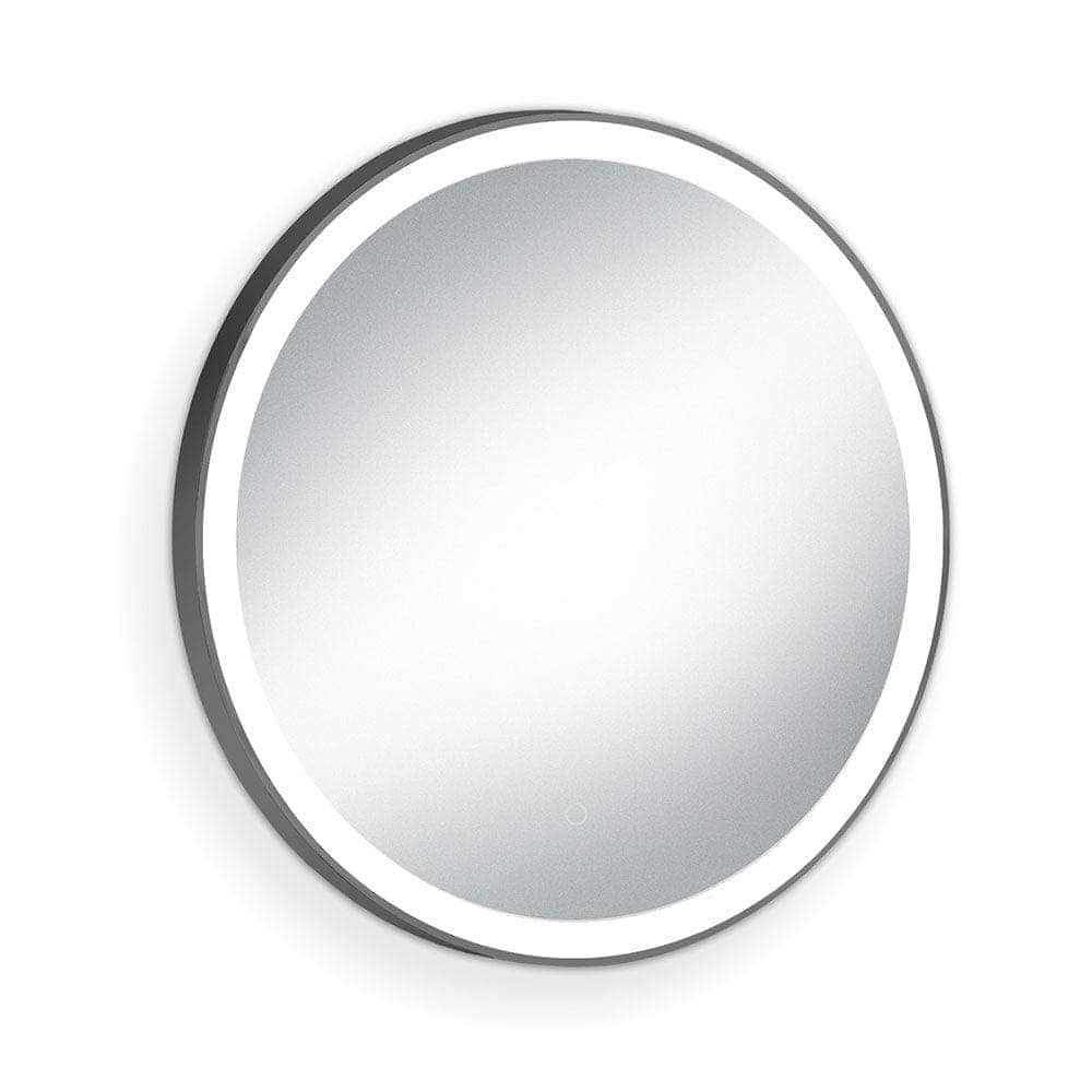 Meridian Mirror 60cm Black - Hyperion Tiles