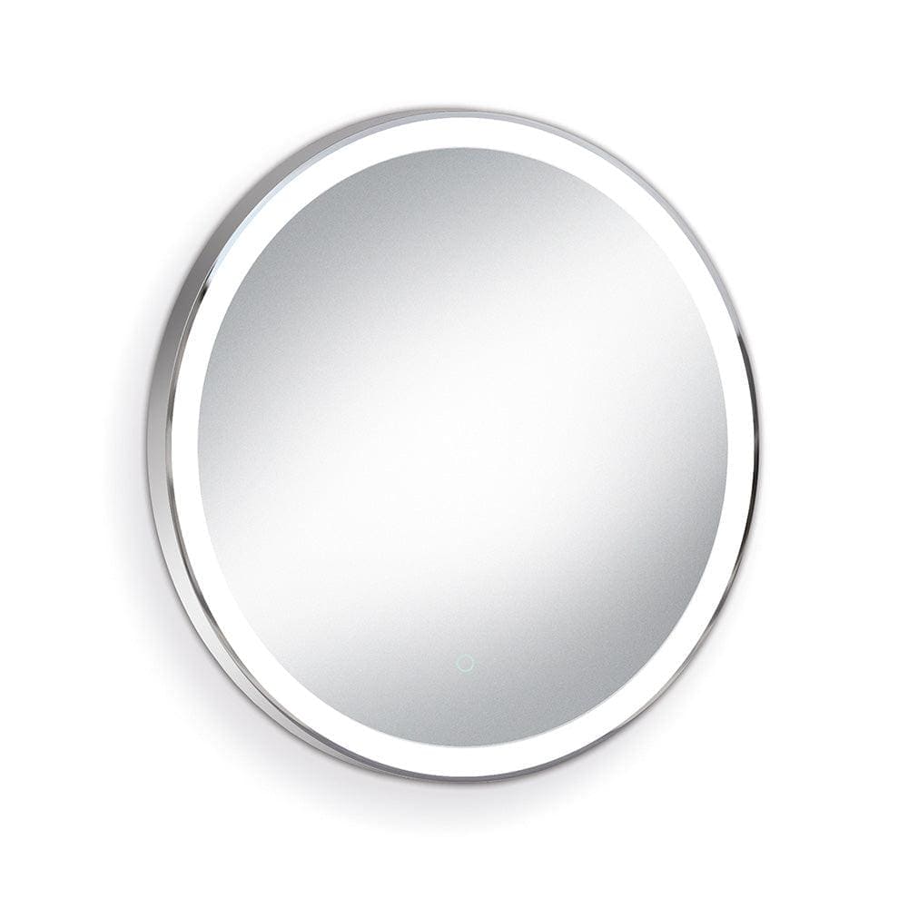 Meridian Mirror 60cm Chrome - Hyperion Tiles