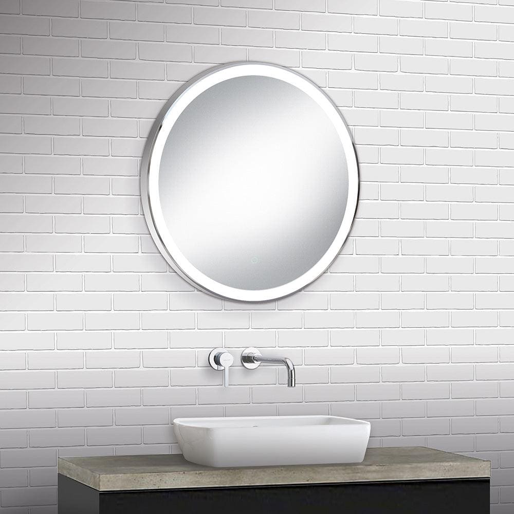 Meridian Mirror 60cm Chrome - Hyperion Tiles