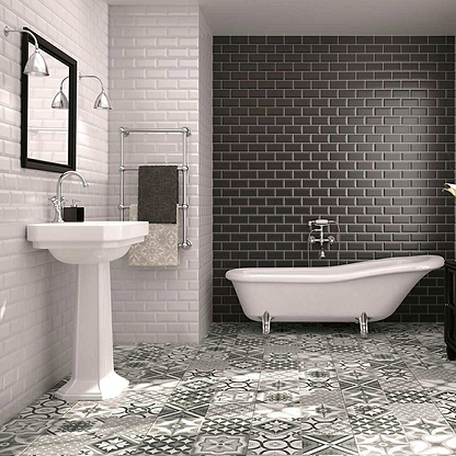 Metro Black Matt - Hyperion Tiles