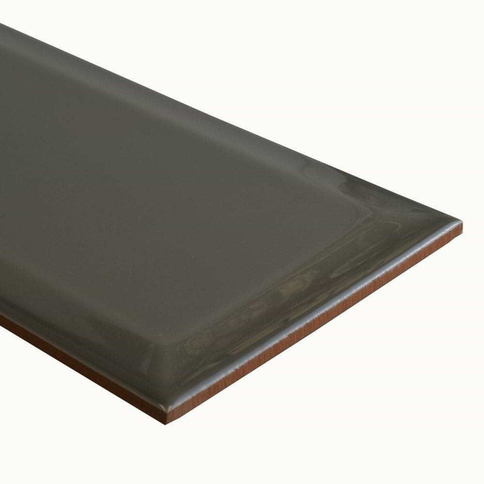 Metro Dark Grey Gloss - Hyperion Tiles