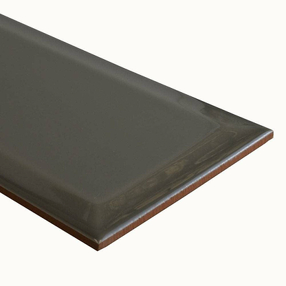 Metro Dark Grey Gloss - Hyperion Tiles