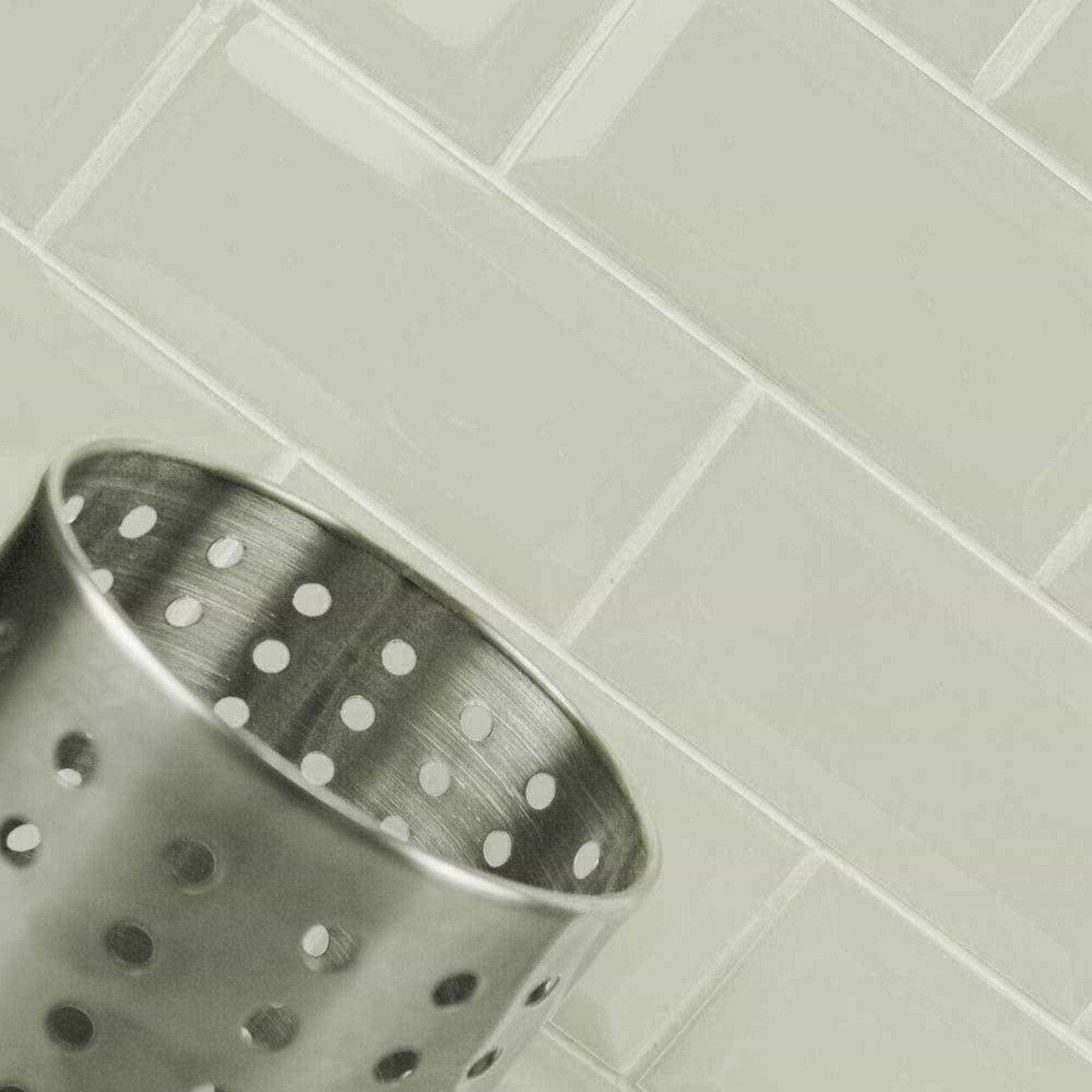 Metro Light Grey Gloss - Hyperion Tiles