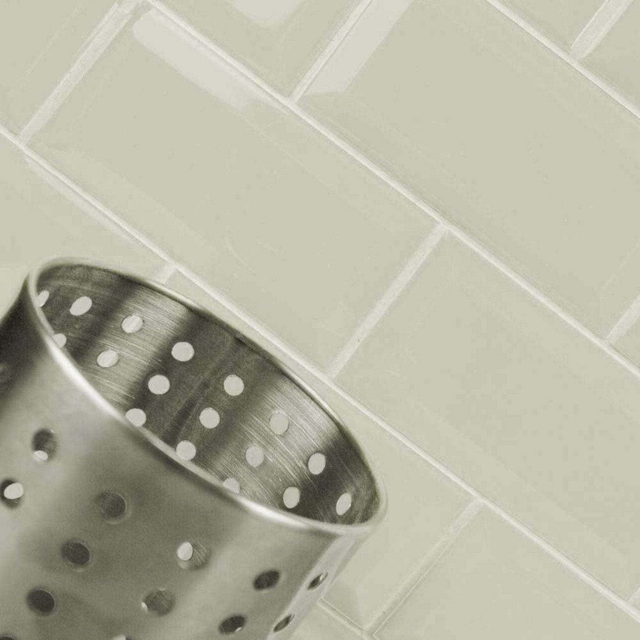 Metro Light Grey Gloss - Hyperion Tiles