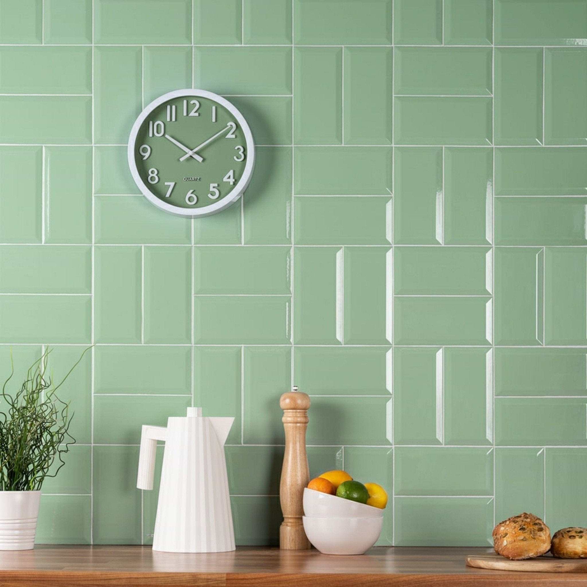 Metro Mint Green Gloss - Hyperion Tiles